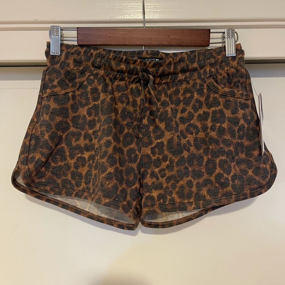 NWT Joes Jeans  animal print shorts with pockets